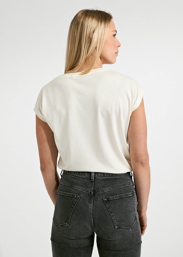 DAMEN WOODSHIRT ELENA KOFFIEBEER