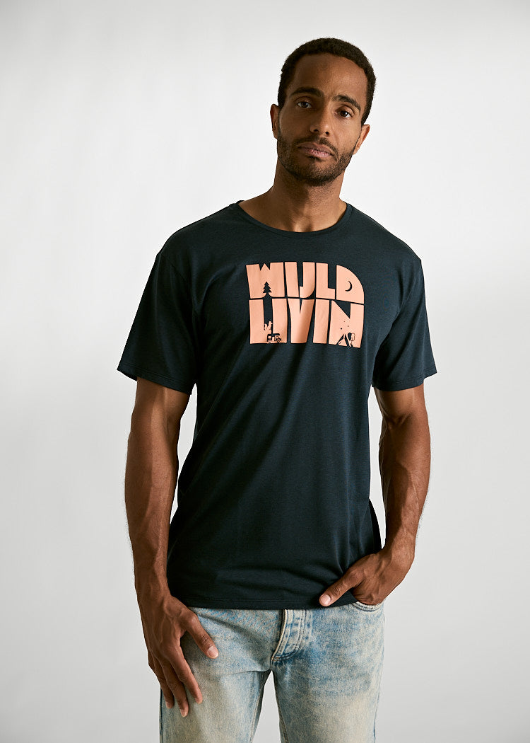 HERREN WOODSHIRT TIMO WIJLD LIVIN