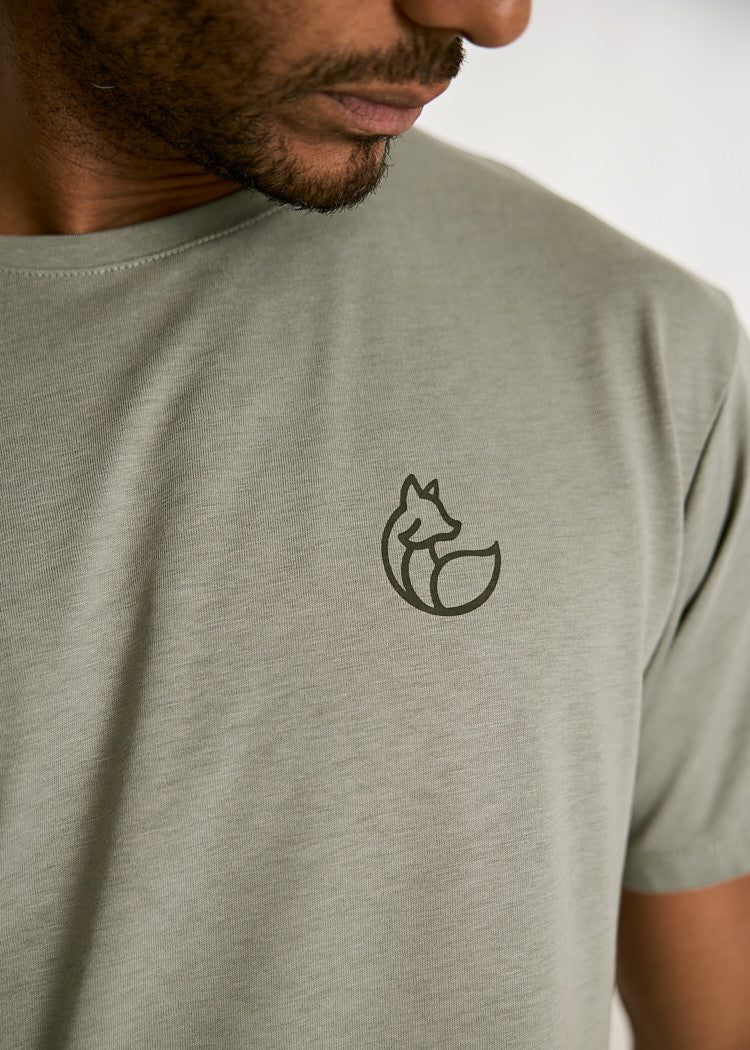 HERREN WOODSHIRT ALEX GREEN FOX