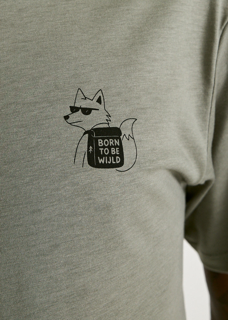 HERREN WOODSHIRT TIMO GEBOREN OM WIJLD TE ZIJN