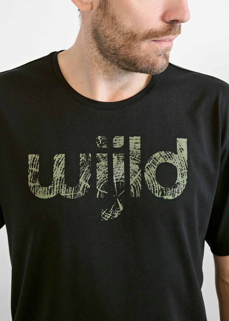 HERREN WOODSHIRT TIMO  WIJLD FONT