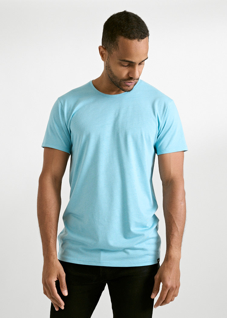HERREN WOODSHIRT ALEX MILKY BLUE