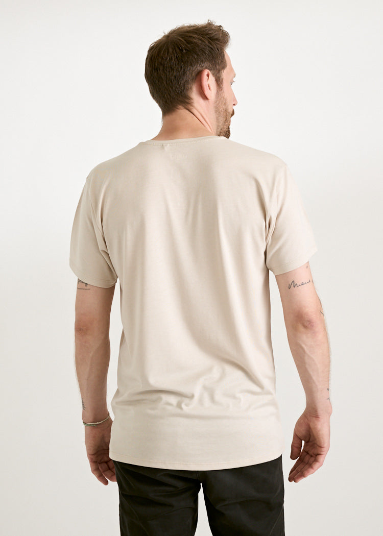 HERREN WOODSHIRT ALEX PUMICESTONE