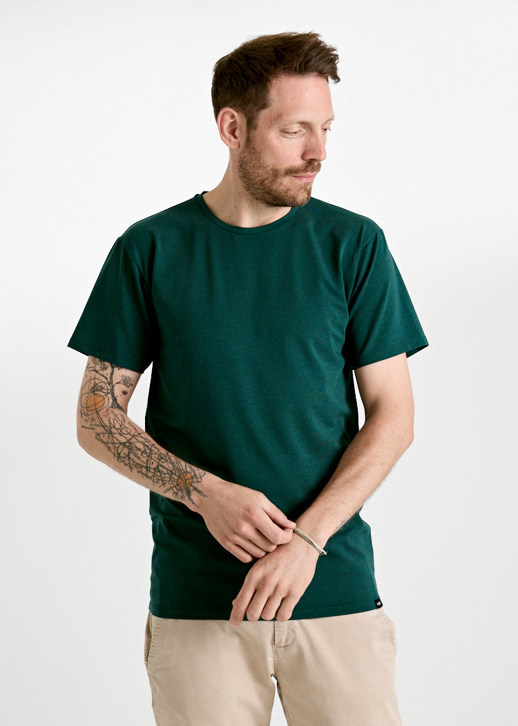 HERREN WOODSHIRT LOOSE TIMO SEA MOSS