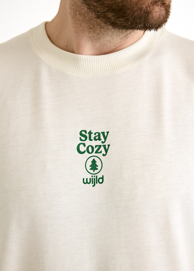 MEN'S WOODSHIRT TIMO LOOSE TEE COZY COCOA CLUB