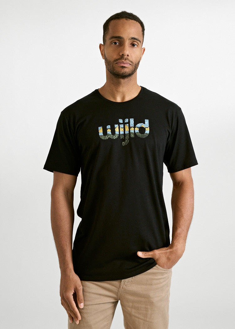 HERREN WOODSHIRT LOOSE TIMO WIJLD LANDSCAPE