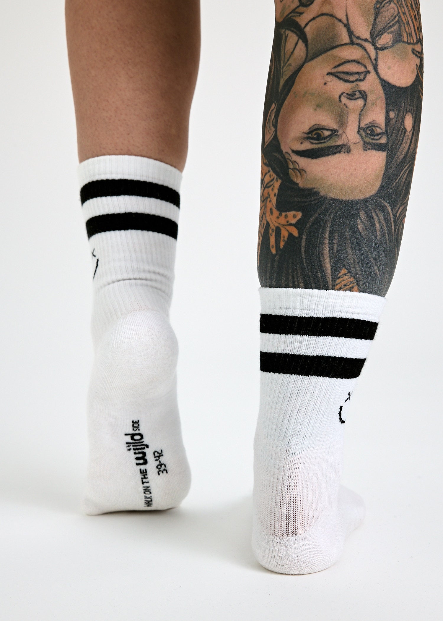 WOODSOCKS® CHAUSSETTES DE TENNIS SMILEY BLANC