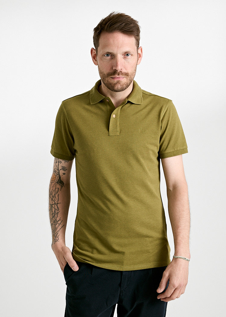 HERREN POLO-SHIRT PAUL OLIVE BRANCH