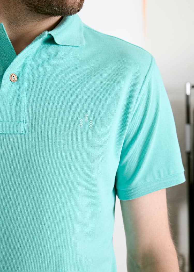 HERREN POLO-SHIRT PAUL POOL BLUE