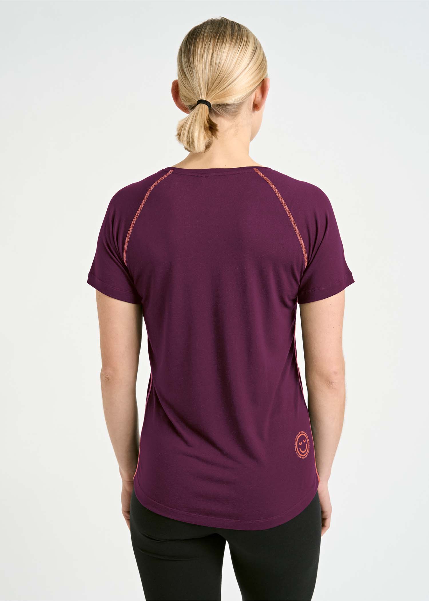 DAMEN SPORTSHIRT FANNY PURPLE CORAL