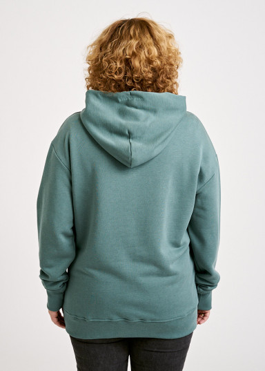 secondary image WOMEN HOODIE SILVER PINE