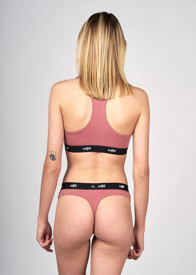 secondary image WOMEN THONG ROSEWOOD