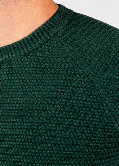 secondary image MEN PANDOO KNITTED SWEATER GREEN