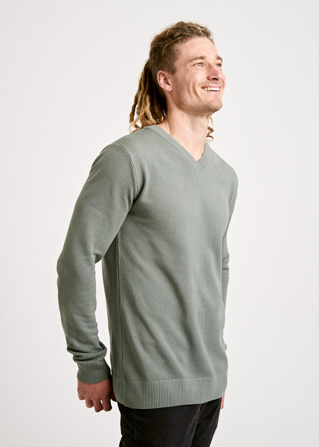 SWEAT TRICOTÉ AGAVE GREEN HOMME