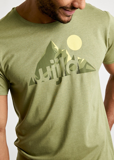 secondary image GRAPHIC MOUNTAINS WOODSHIRT HOMME