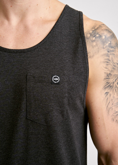 secondary image TANK TOP ANTHRACITE HOMME