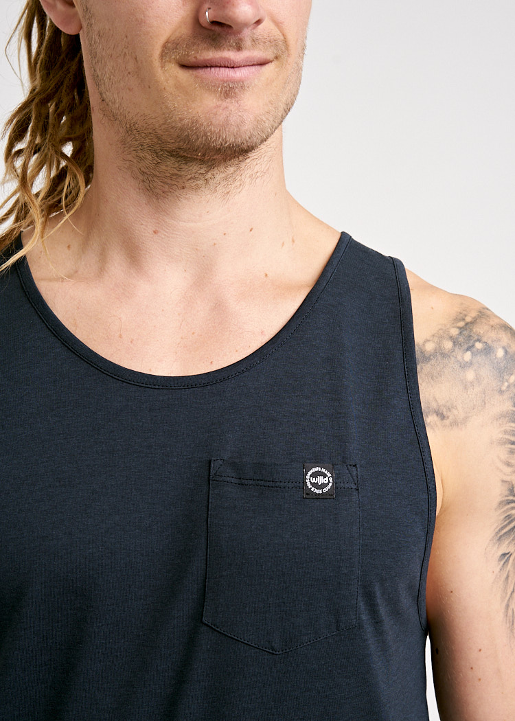 secondary image TANK TOP CARBONE HOMME