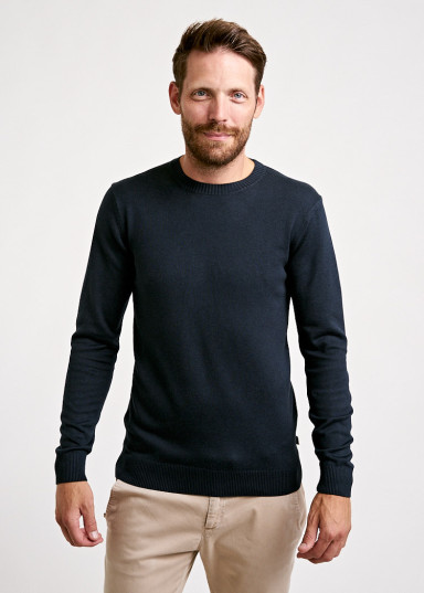 secondary image MEN KNITTED SWEATER CARBON