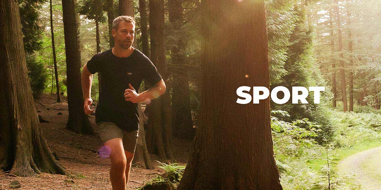 Nachhaltige Sportbekleidung für Herren - umweltfreundlich aus Holz gefertigt