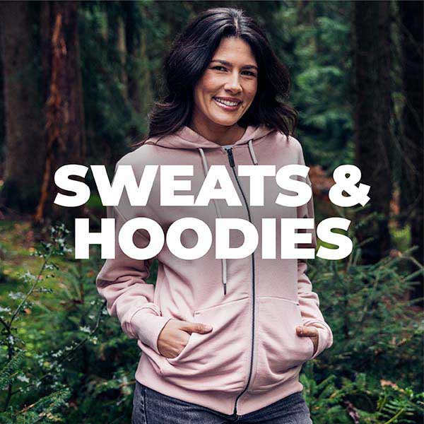 Nachhaltige Sweatshirts und Hoodies für Damen - umweltfreundlich aus Holz gefertigt