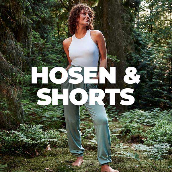 Nachhaltige Hosen, Yogahosen & Shorts für Damen - umweltfreundlich aus Holz gefertigt