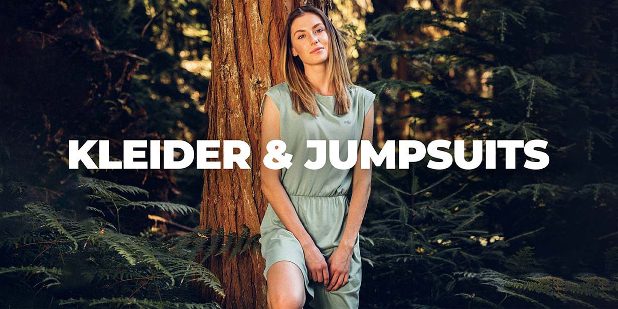 Nachhaltige Kleider & Jumpsuits - umweltfreundlich aus Holz gefertigt