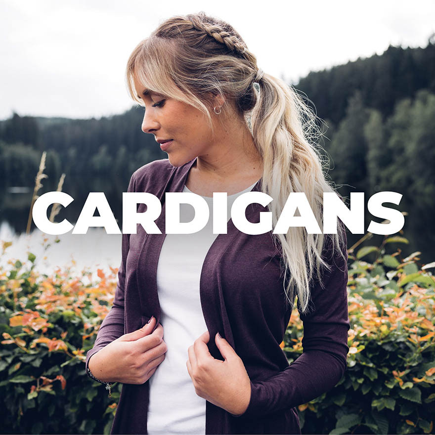 Nachhaltige Cardigans für Damen – umweltfreundlich aus Holz gefertigt