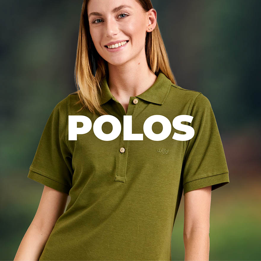 Nachhaltige Poloshirts für Damen – umweltfreundlich aus Holz gefertigt